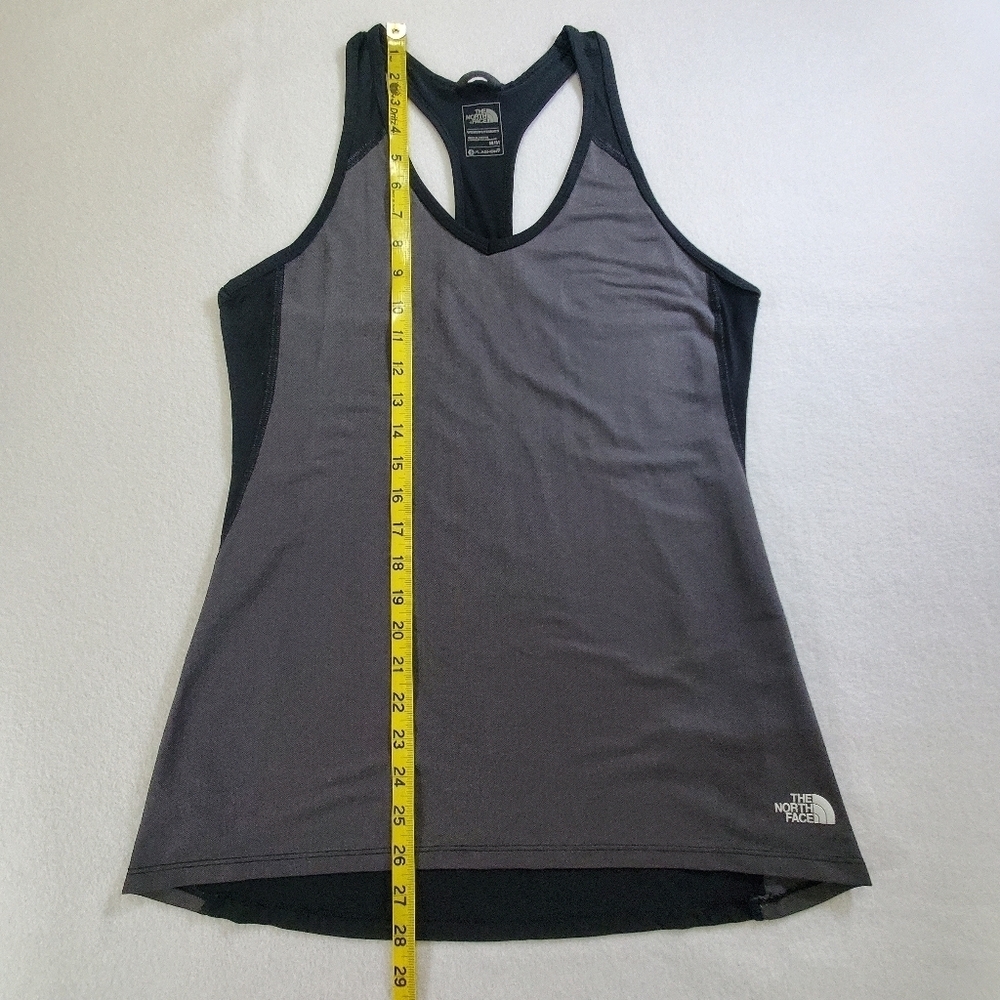 2010 * The North Face Flash Dry Racer Back Tank Gray Black Size M - Picture 10 of 10